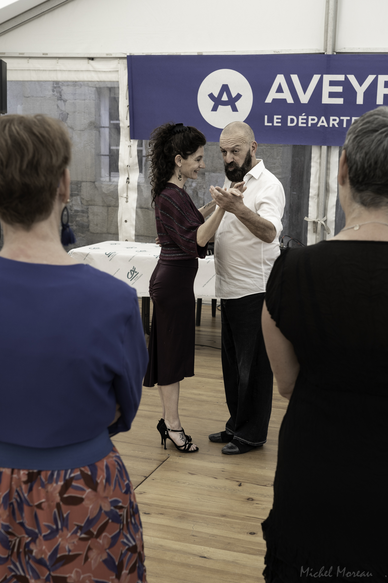 Michel MOREAU au 18ème Festival de Tango Saint Geniez d'Olt